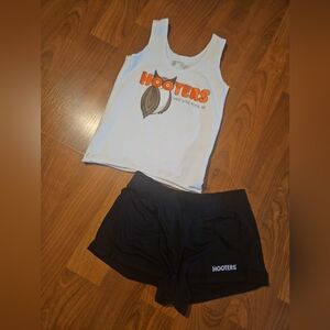 Hooters Small Black and White Uniform West Little Rock, Ar.